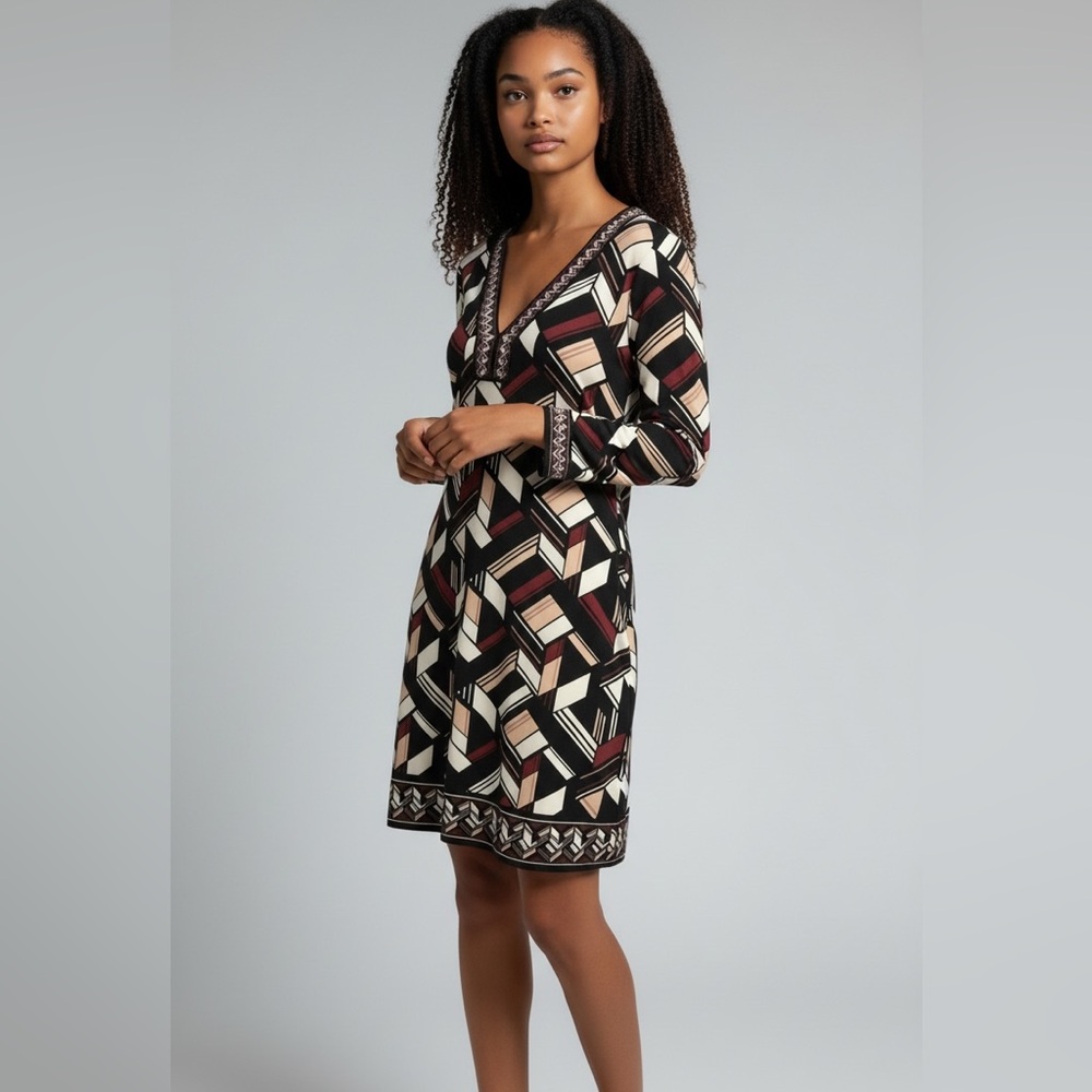 🌟NWT Women’s White House Black Market Dress 👗 size large. - Picture 1 of 7
